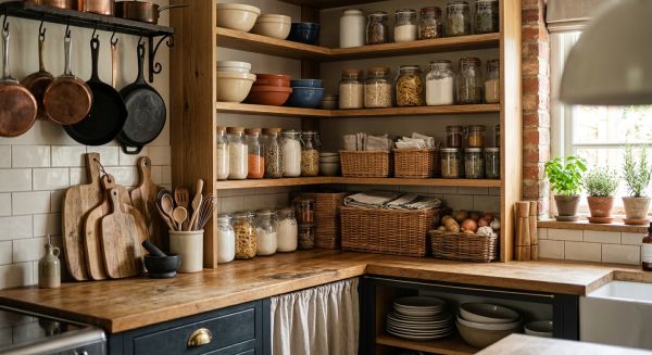 Top astuces pour optimiser l'espace de rangement en cuisine
