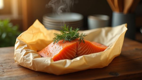 Top vins parfaits pour accompagner le saumon en papillotes